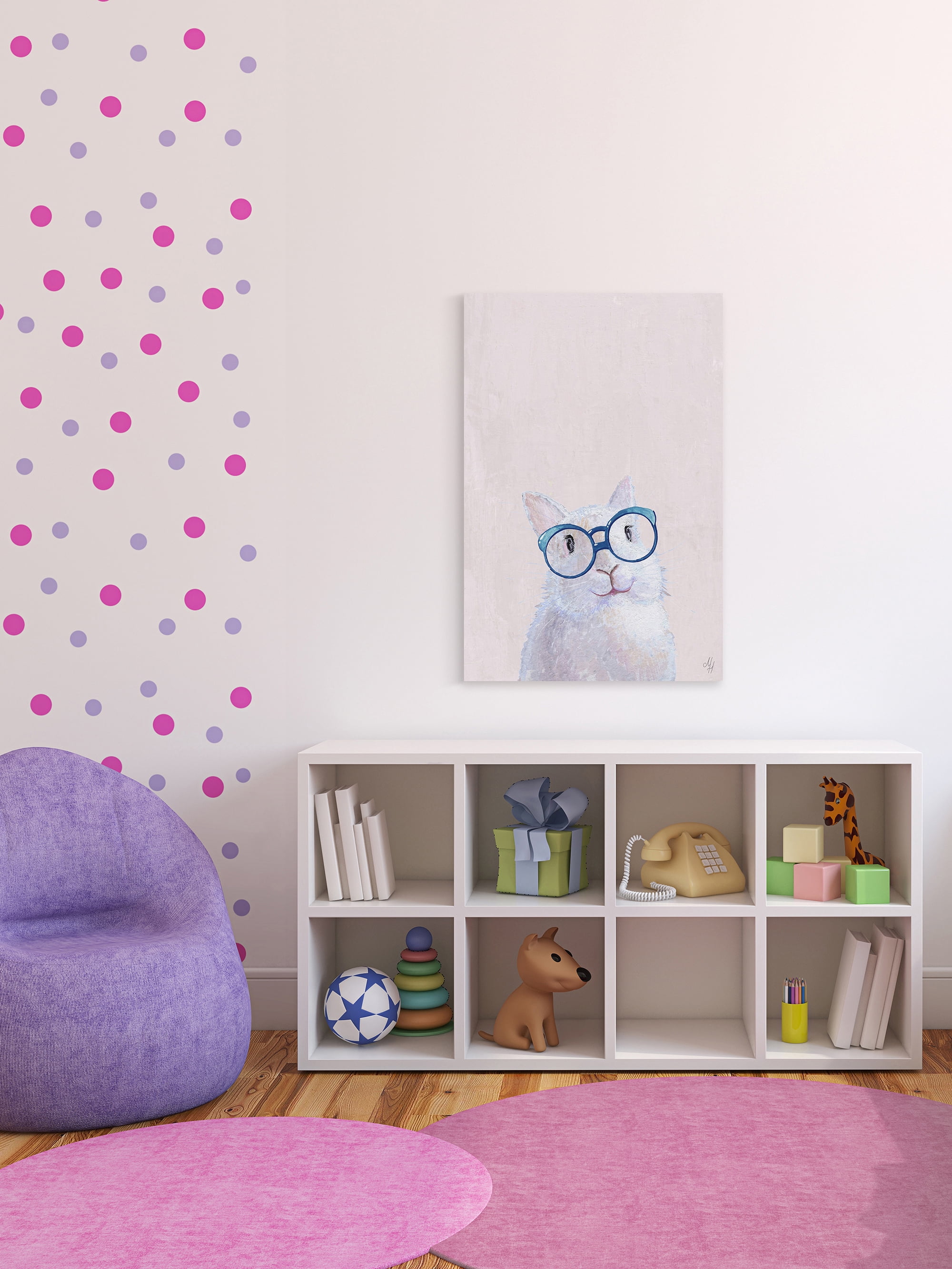 Marmont Hill New Glasses II Canvas Wall Art