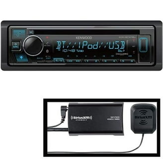 Kenwood eXcelon KDC-X704 CD Receiver, Single DIN Car Stereo