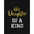 thumbnail image 4 of Father & Daughter Matching Set Daddy and Me Outfit Dad & Toddler Girl T-Shirts Daddy Black XXX-Large / Daughter Red 2T, 4 of 8