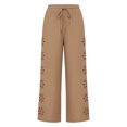 thumbnail image 6 of MYAOYI Pant for Women no boundarie Drawstring Wide Leg Pants with Eyelet Embroidery, 6 of 6