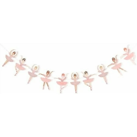 Ballet Girls Birthday Decorations - Ballerina Party Garland,Pink Ballet Banner,Girls Dance Party Hanging Garland Photo Props,Ballerina Wedding Party Decorations$$Electronics Accessories