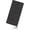 black, variant on Men's Long Bifold Wallet, PU Leather Slim Card Holder with Multiple Card Slots & ID Window for Travel Everyday, Black