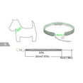 thumbnail image 4 of Sparkling Rhinestone Dog Collar, Cute Bling Choker Necklace for Small Dogs And Cats, Adjustable Fancy Pet Collar for Parties, Photos, And Special Occasions, 4 of 7