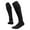 Black, variant on Long Football Combed Cotton Ankle Support Padded Knee High Tube Socks Youth Adult 1 Pc Compression Socks For Women Black S-L