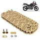 thumbnail image 1 of Cadena Reforzada O-ring Dorada 530HO x126 Moto Leiruki, 1 of 7