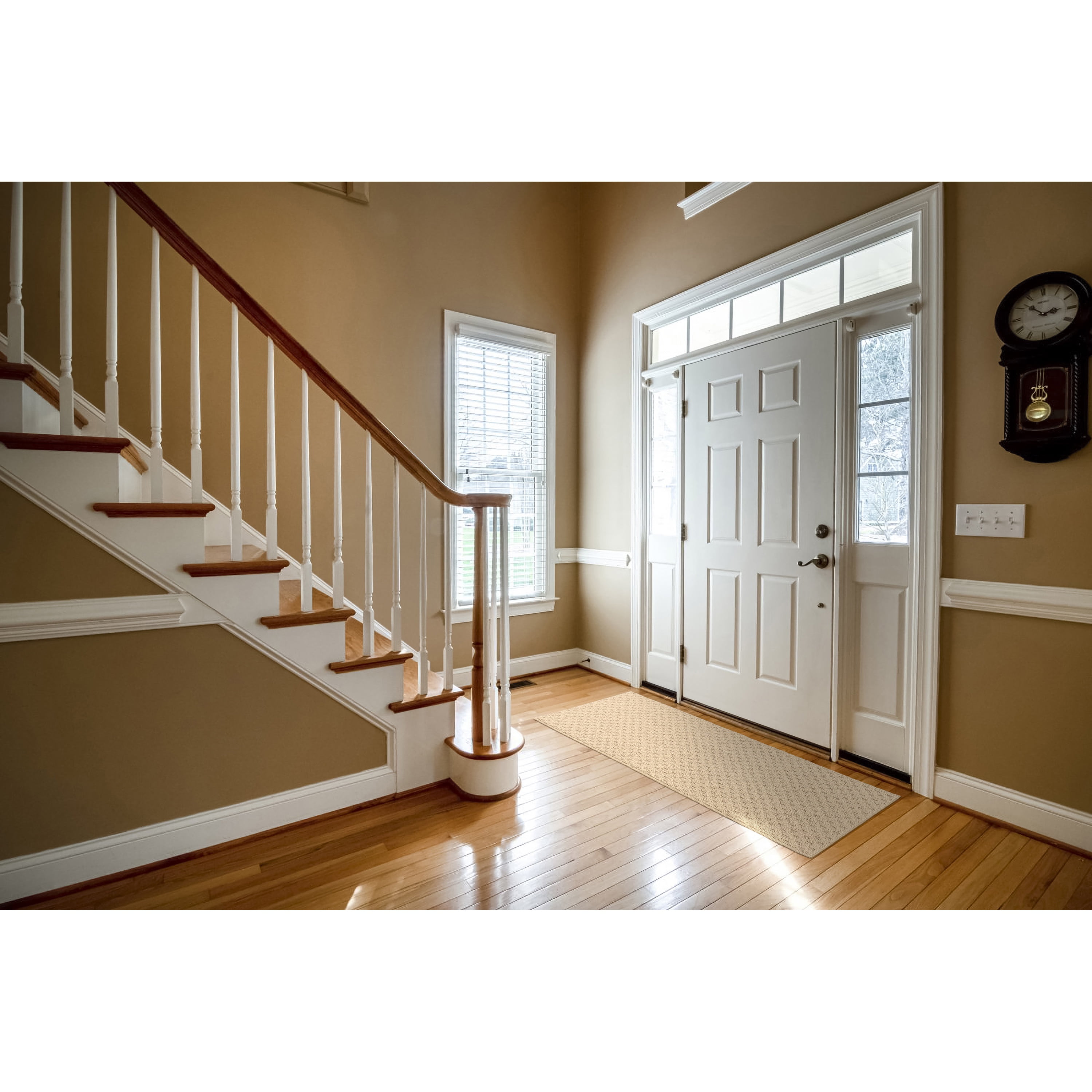 Garland Rug Town Square Tan Indoor Runner Rug, 2' x 5'