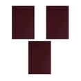 thumbnail image 1 of Furnish My Place Modern Indoor/Outdoor Commercial Solid Burgundy Rug, Modern Area Rug, Baby Nursery Mat, Pet-Friendly Carpet for Living Room, Playroom, Made in USA, 2' x 4' Rectangle - Set of 3, 1 of 6