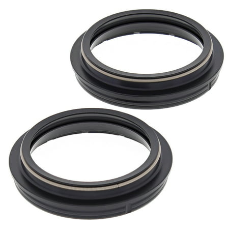 New All Balls Racing Fork Dust Seal Kit 57-104 For Honda CRF 250 R 15 16 17 2015 2016 2017, CRF 450 R 17 2017, CRF 450 RX 17 2017, CRF450RX 18 2018, CRF450R 18
