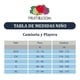 thumbnail image 4 of Camiseta Atlética Fruit of the Loom Para Niño Algodón Sustentable Blanca 3 Piezas Talla ECH, 4 of 4