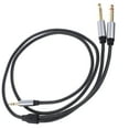 thumbnail image 3 of Audio Cable Splitter 1m 1/4 To Dual 3.5mm Cable Audio Cable Splitter Wire, 3 of 8