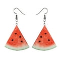 2PCS Earrings Cute Feminine Fruit Earrings Multi Piece Set Funny Kawaii