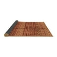 thumbnail image 2 of Ahgly Company Indoor Rectangle Abstract Brown Modern Area Rugs, 2' x 4', 2 of 4