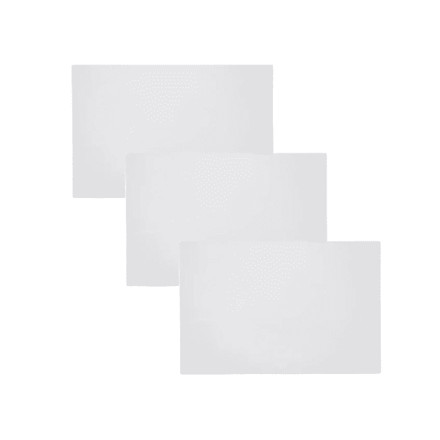 3 Pz Lamina Aluminio Blanco Sublimacion Sublimar Color Make 40x60cm