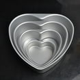 thumbnail image 5 of Romantic Heart-Shaped Cake Pan with Anode Live Bottom - 4 Inch Non-Stick Baking Mold for Perfect Chiffon Cakes, Easy Release & Cleaning, Ideal for Special Occasions and Beginner to Pro Bakers, 5 of 5