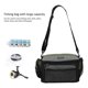 thumbnail image 4 of Fishing Lure Carrier Bag Reel Carrying Case Single Shoulder Storage Square Pocket Outdoor Accessory, 4 of 4