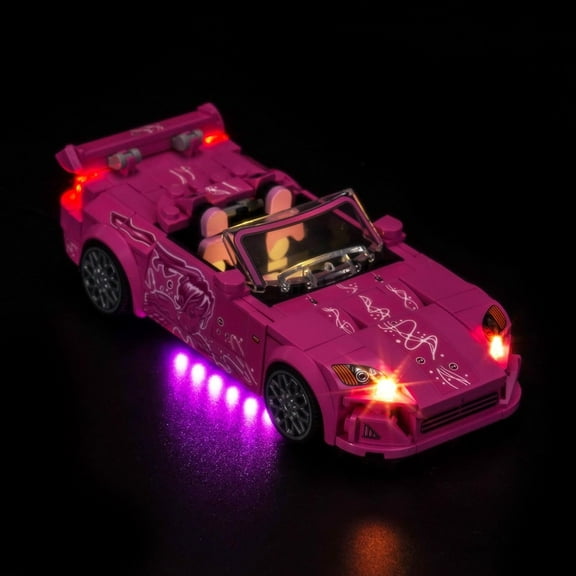 LED Light Compatible with Lego Speed Champions 2 Fast 2  77241 - Not Come with Car