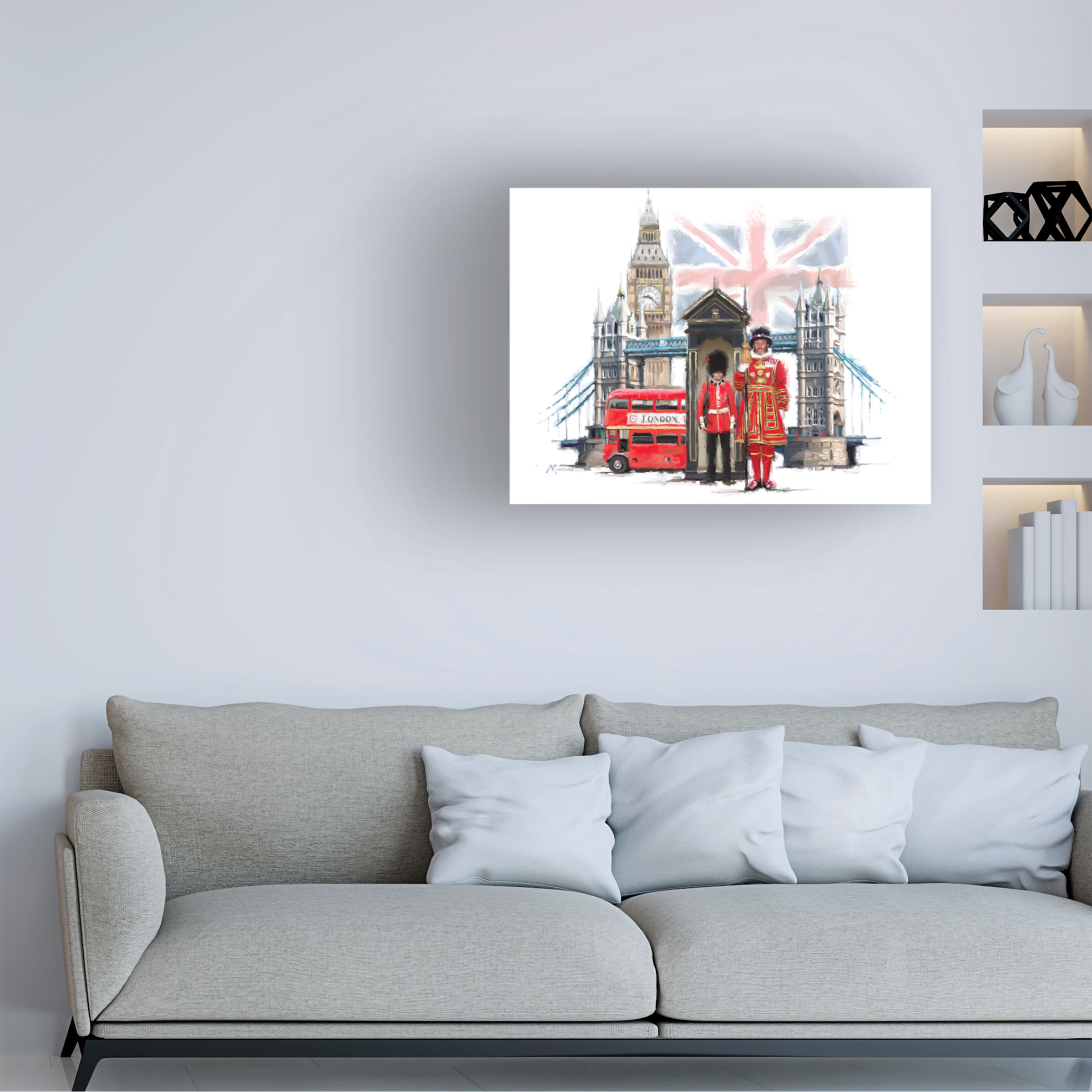 The Macneil Studio 'London' Canvas Art
