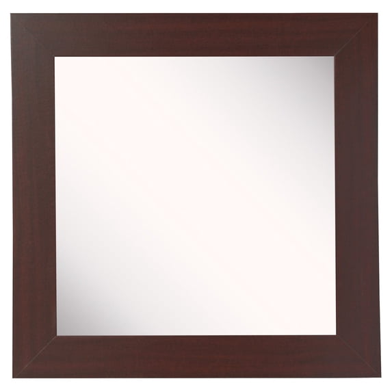 Rayne Mirrors Audrianna Marie Sterling Square Wall Mirror - Charcoal