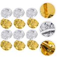 thumbnail image 2 of 12pcs Aluminum Foil Deep Conditioning Caps Reusable Waterproof Hair Coloring Caps Hair Heating Caps Shower Caps for Home Salon Use, 2 of 8
