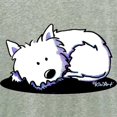 thumbnail image 3 of CafePress - Nap Time Westie - Women's Nightshirt, 3 of 4