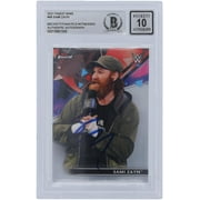 Sami Zayn WWE Autographed 2021 Topps Finest #68 Beckett Fanatics Witnessed Authenticated 10 Card - Fanatics Authentic Certified