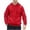Red, variant on Dvprdro Mens Hoodie Drawstring Long Sleeve Hooded Sweatshirts Loose Fit Casual Athletic Pullover Sweatshirts with Pocket