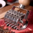 thumbnail image 3 of fastboy Rolling Meat Tenderizer Stainless Steel Meat Hammer for Steak Chicken Pork, 3 of 6