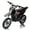 Black Brushless Version, variant on Kids Electric Dirt Bike, 36V Electric Off-Road Motorcycle, 500W Motor Bike with Chain-Driven Brushled Motor, 15.5mph Battery Powered Motocross Bike for Kids 14+