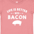 thumbnail image 4 of Inktastic Life's Better with Bacon Boys or Girls Baby T-Shirt, 4 of 5