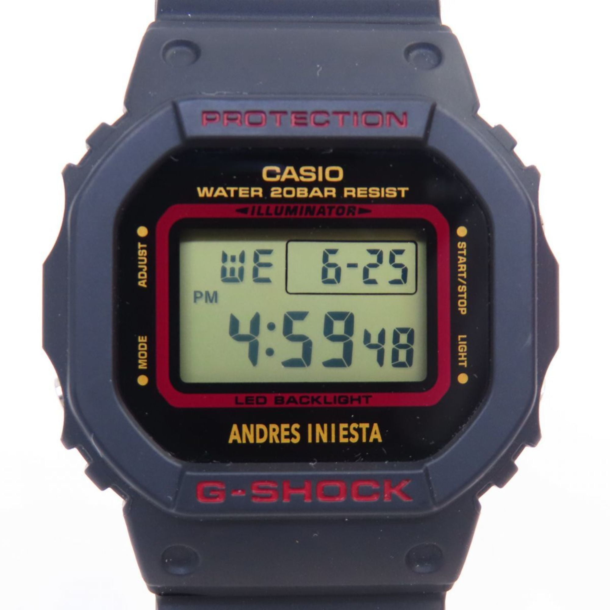 Pre-Owned CASIO G-SHOCK Andres Iniesta Signature Model DW-5600AI-1JR ...