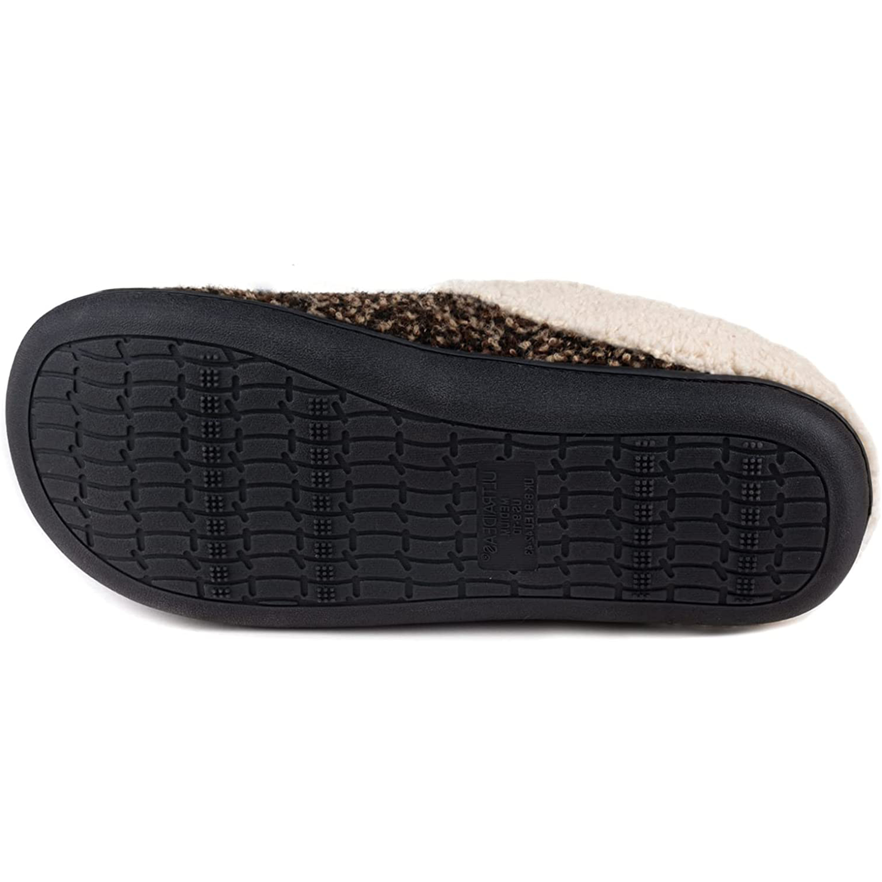 Men's Cozy Memory Foam Slippers with Fuzzy Plush Wool-Like Lining, Slip on Clog House Shoes with Indoor Outdoor Anti-Skid Rubber Sole - image 5 of 5