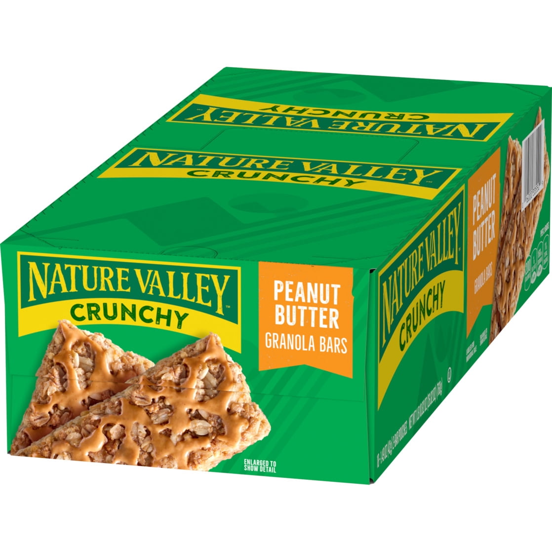 Nature Valley Crunchy Granola Bars, Peanut Butter, 1.49 oz, 18 ct, 36 bars