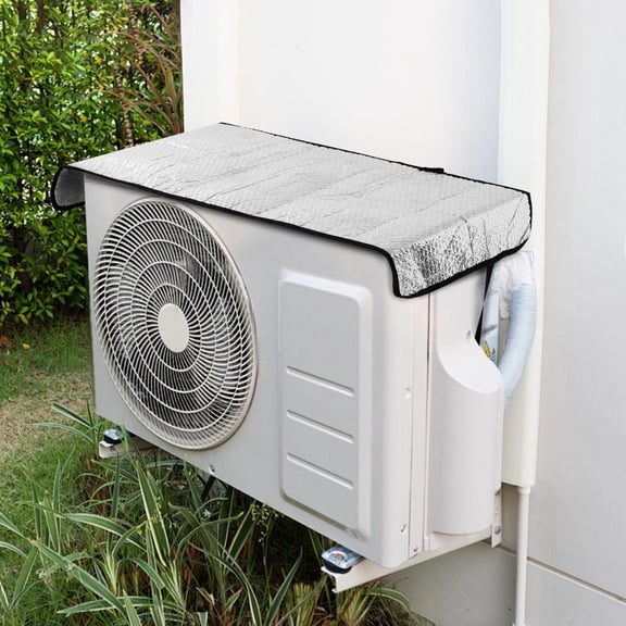 ELAYARD Silver Air Conditioner Cover for Outside Units with Aluminum Foil 3Pcs