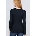 thumbnail image 3 of Long Slv Henley Thermal Top, 3 of 5