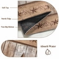 thumbnail image 2 of Vintage Texas Star Wooden Area Rug 6x9 Washable Rug Non Slip Farmhouse Berry Country Large Area Rug Soft Stainresistant Indoor Floor Carpet for Living Room Bedroom Home Office Dining Room Nursery, 2 of 8