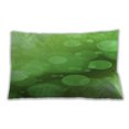 thumbnail image 1 of Ahgly Company Patterned Outdoor Rectangular Emerald Green Lumbar Throw Pillow, 13 inch by 19 inch, 1 of 5
