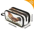thumbnail image 3 of ALAZA Chicken Pencil Case Bag 3 Compartment Pen Pouch Large Storage Holder Box Organizer, 3 of 8