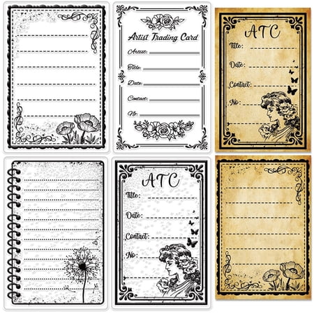 PVC Plastic Stamps for DIY Scrapbooking Photo Album Decorative Cards Making Stamp Sheets Diary Pattern 160x110x3mm DIY