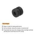 thumbnail image 3 of RC Anti Vibration Rubber Balls for RC F4 F7 Flight Controller Gimbal M2x4mm (Black),Pack of 36, 3 of 5