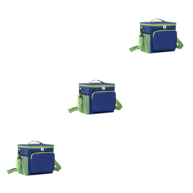ZheElen Multifunctional Versatile For And Thermal Insulation Bag Cyan 3Set