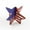 C, variant on 4th of July Decorations, Independence Day Wooden Five Pointed Star Home Desktop Decoration Crafts