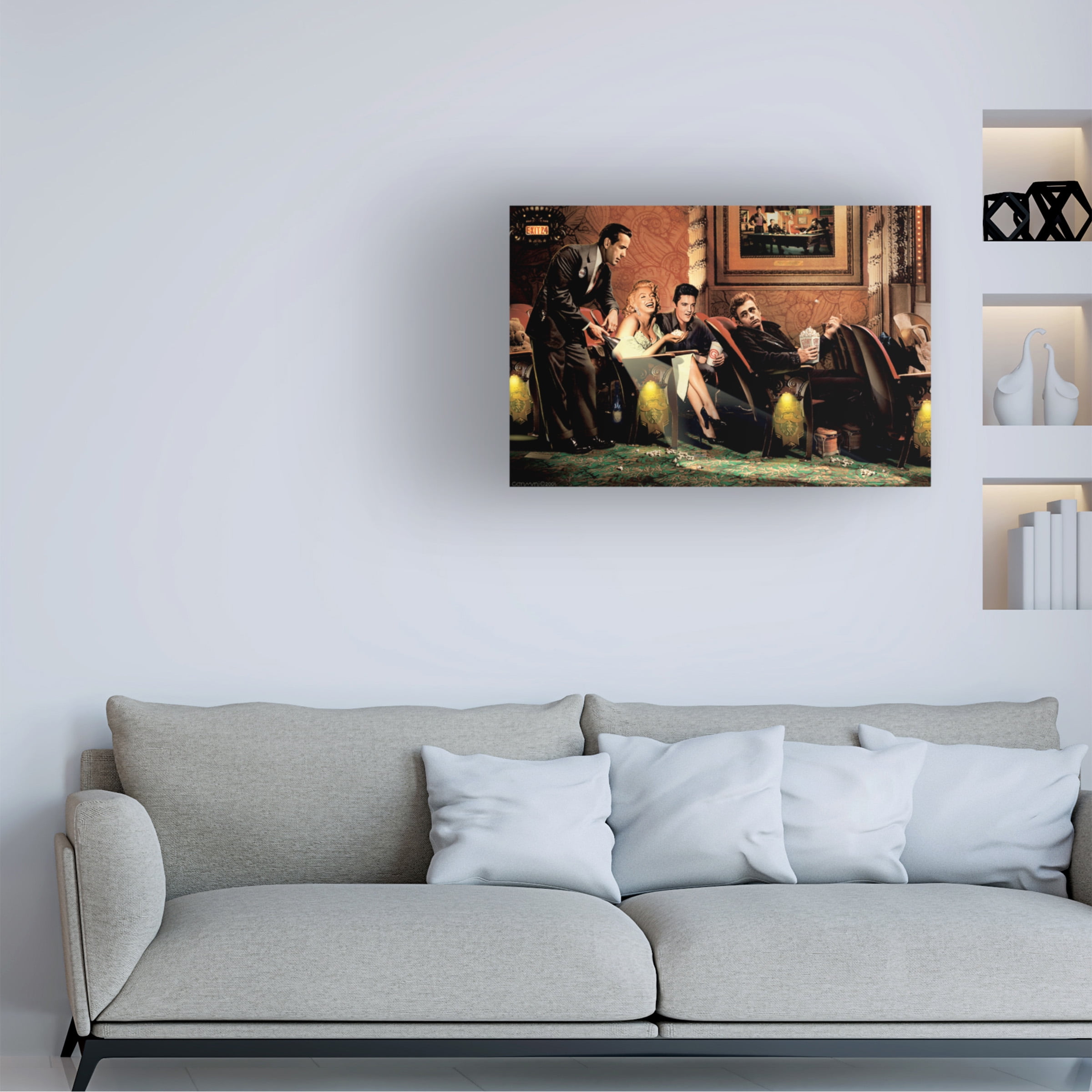 Chris Consani 'Classic Interlude' Canvas Art