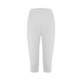 thumbnail image 2 of ManxiVoo Plus Size Womens High Waist Yoga Leggings for Running and Workout Ultra Lightweight Sweat Wicking Comfortable Opaque Pants XL Size White, 2 of 3