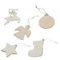 thumbnail image 1 of Wooden Decorative Hand-Made DIY Hanging Ornaments, Christmas Hanging Ornament, For Home Decoration Showcases Fireplaces Christmas Trees ANGGREK Otros, 1 of 8