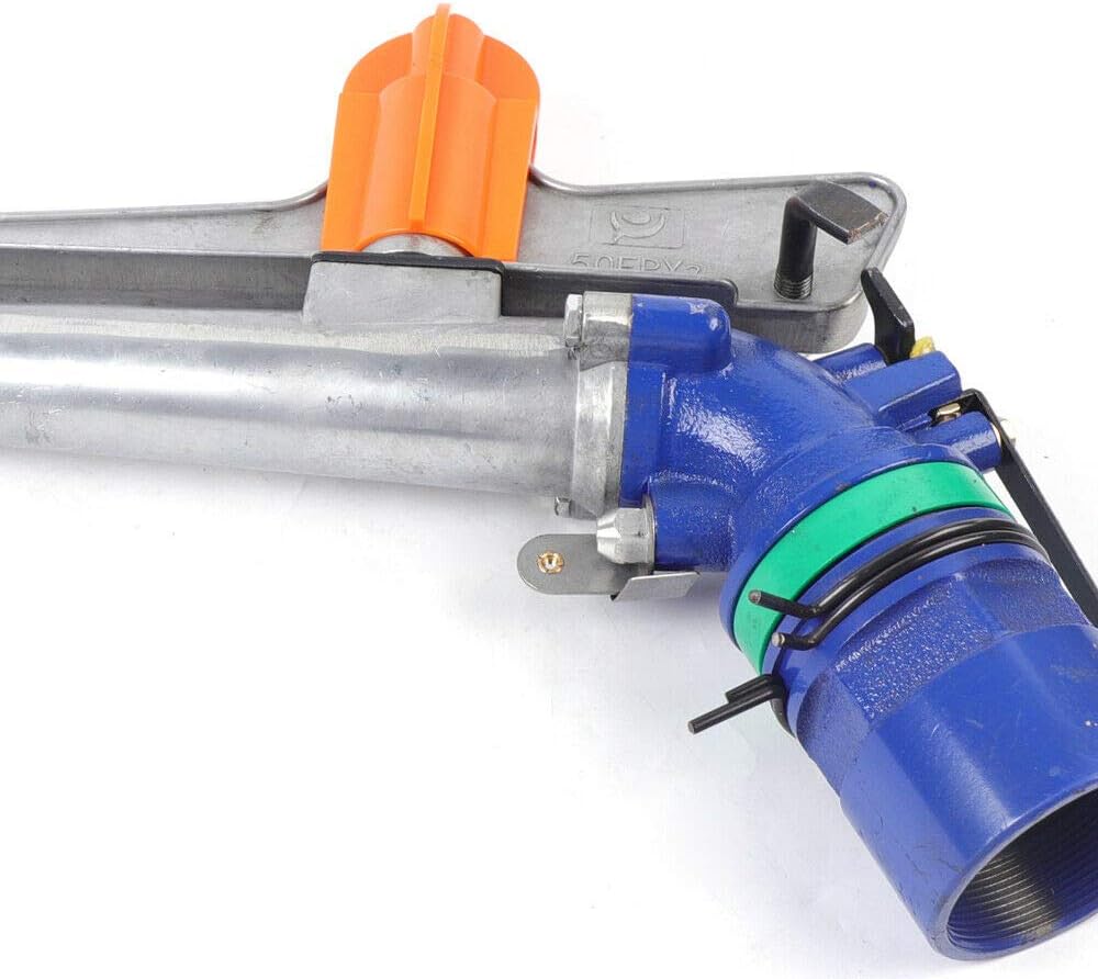 Miumaeov 2" Water Spray Gun Large-Area Agriculture Irrigation Watering Sprinkler for Garden Farm Lawn