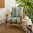 thumbnail image 5 of Mozaic Company Sunbrella Indoor/Outdoor Pillow and Cushion Set - 25" x 25" x 5" Gateway Mist, 5 of 5