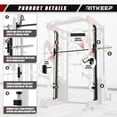 RitKeep PMAX5600 Professional Smith Machine with 326lb Weight Stacks