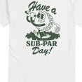 thumbnail image 3 of Instant Message - Sub Par Day Short Sleeve Graphic T-Shirt, 3 of 6