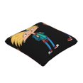 thumbnail image 2 of Fundas de almohada de lino Hey Arnold, fundas de cojín cuadradas de arpillera para sofá cama, banco, 18 x 18 pulgadas (45 cm), funda de almohada, 2 of 8