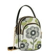 thumbnail image 7 of FORMRS Crossbody Bag for Women Quilted Travel Shoulder Cell Phone Purse with Chain Strap Handbag, Retro Flower, 7 of 7